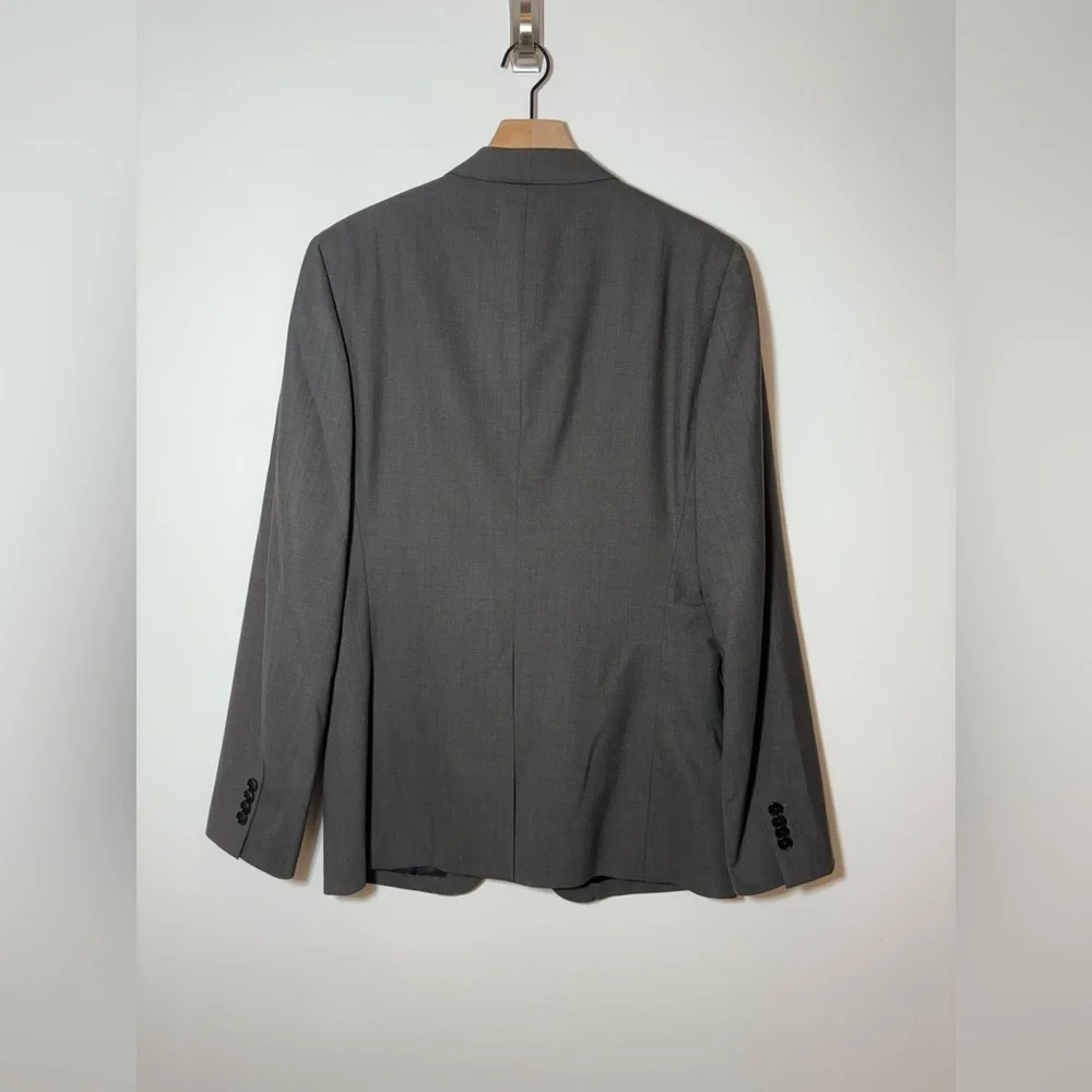 THEORY Gray Wool 2-Button Blazer Jacket Men's Size 40R